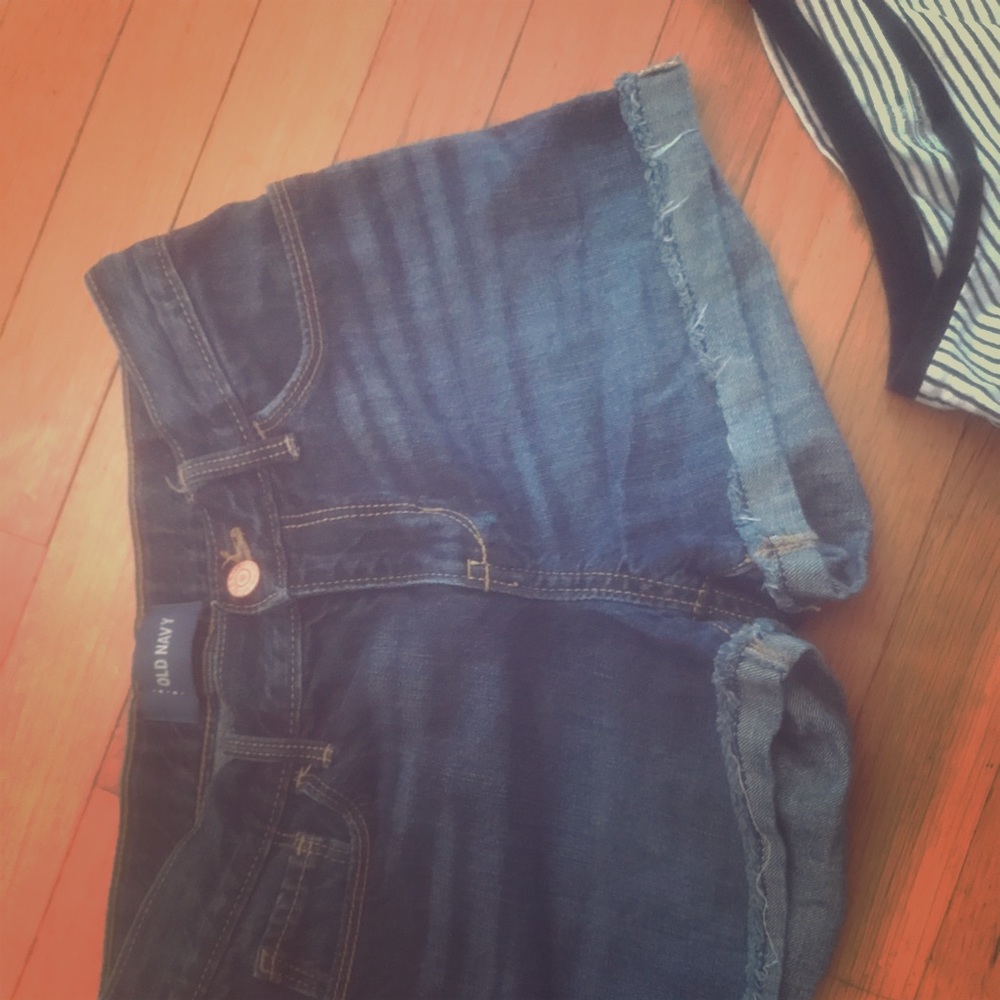 Girls jean shorts